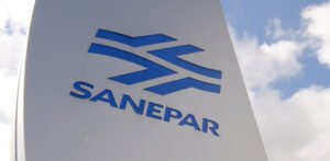 Sede da Sanepar em Curitiba.